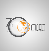 طراحی لوگو شرکت قاره هفتم