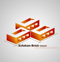 طراحی لوگو شرکت آجر اصفهان