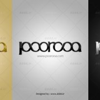 طراحی لوگو فروشگاه اینترنتی طلا پوروا