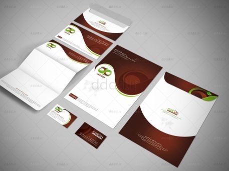 طراحی ست اداری وب سایت محصولات کشاورزی Agri b2b