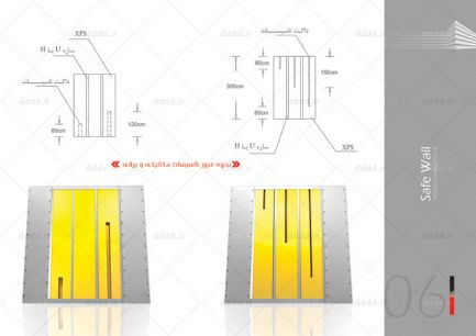  طراحی کاتالوگ شرکت safewall