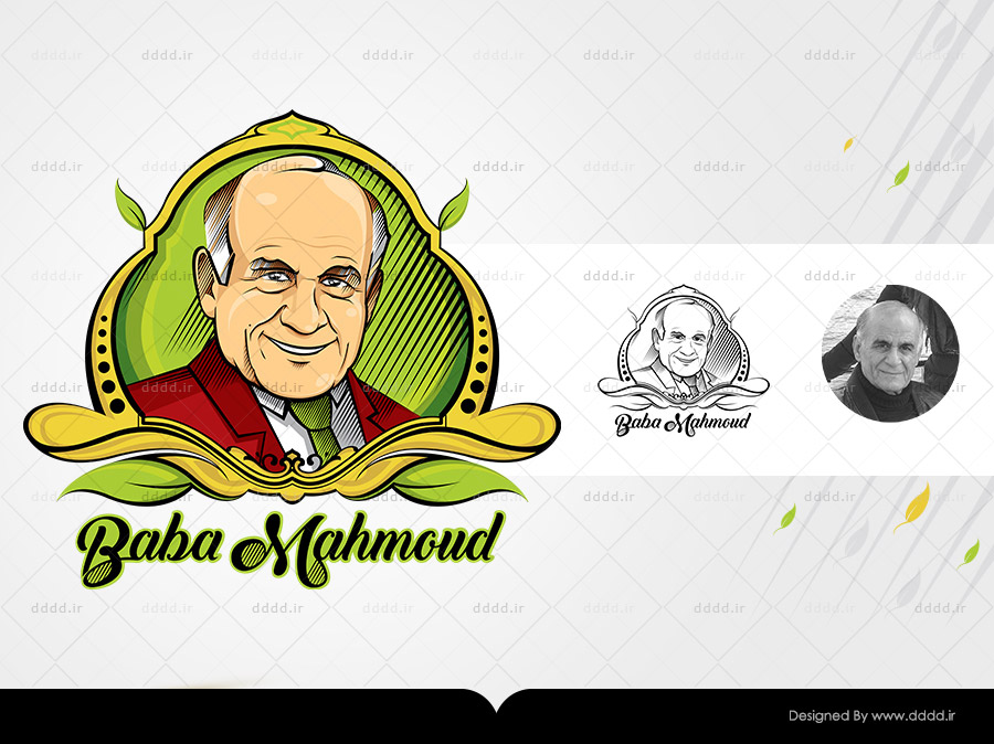 طراحی کاراکتر و شخصیت پردازی کافی شاپ بابامحمود دُبی