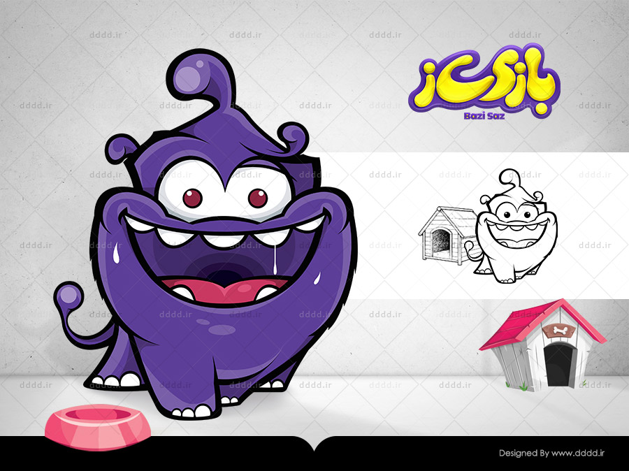 طراحی کاراکتر و شخصیت پردازی برند بازیساز