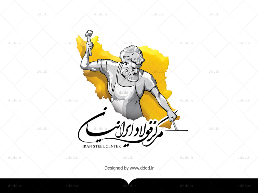 طراحی کاراکتر فولاد ایرانیان