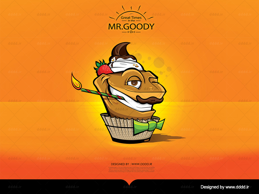 طراحی کاراکتر کافه و رستوران Mr.Goody در قطر
