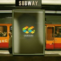 طراحی لوگو شرکت color glass