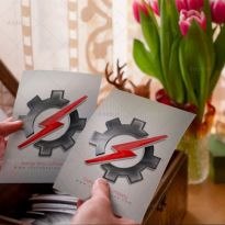 طراحی لوگو شرکت شهاب نیرو