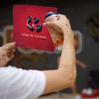 طراحی لوگو شرکت گیلدا تار کاروان