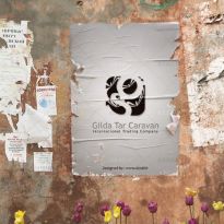 طراحی لوگو شرکت گیلدا تار کاروان