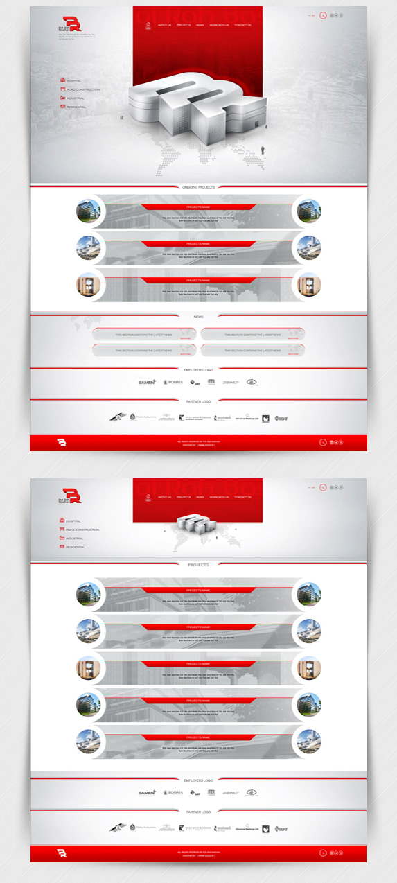 طراحی سایت شرکت پل راه باستان
